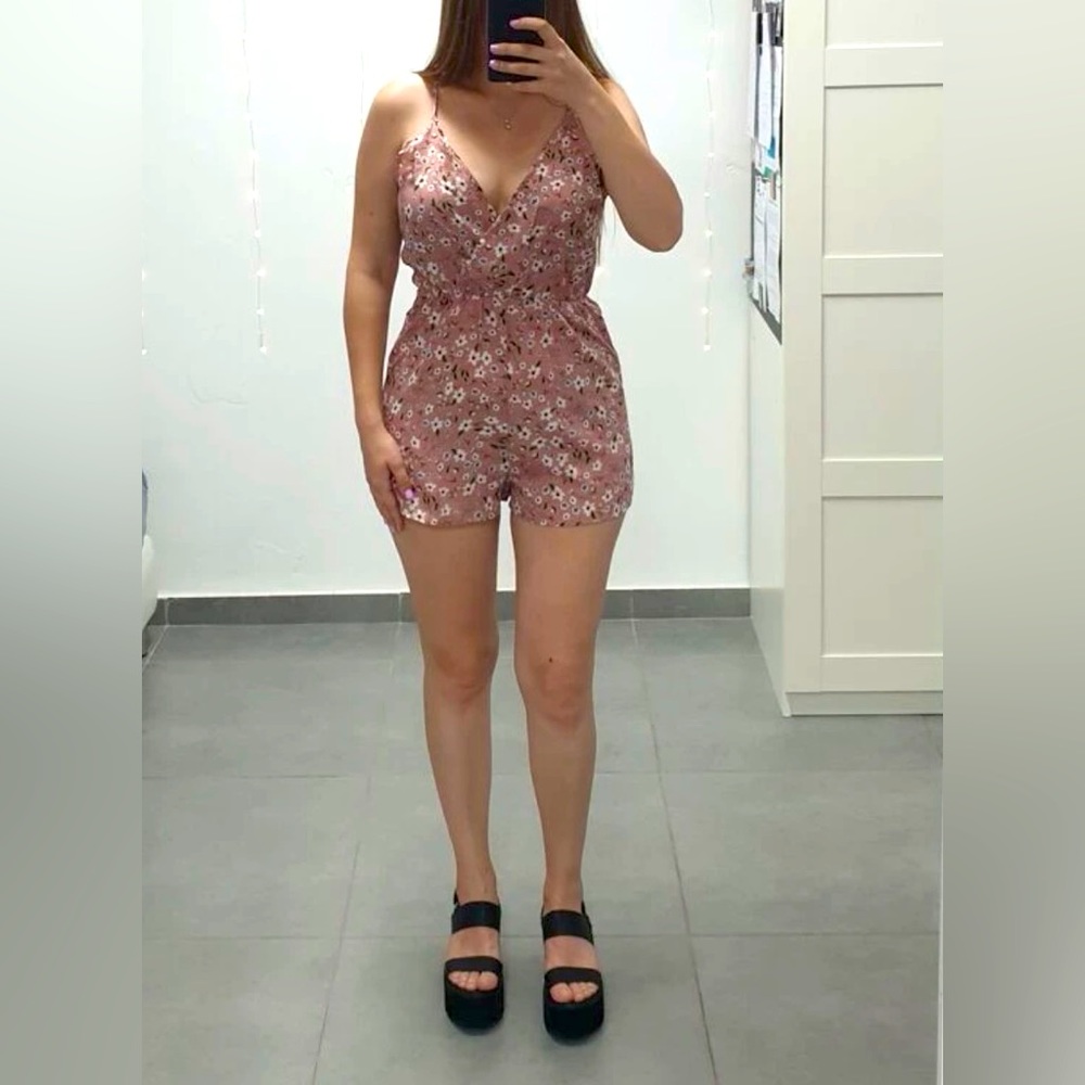 Cute floral romper